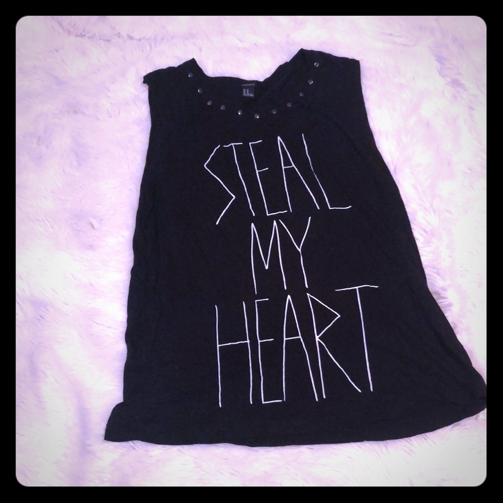 “Steal My Heart” muscle tank